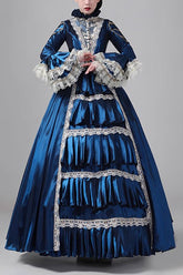 British Medieval Court Embroidery Cardigan Vintage Princess Lolita Victorian Dress 5 Colors